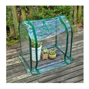 mini plastic garden greenhouse