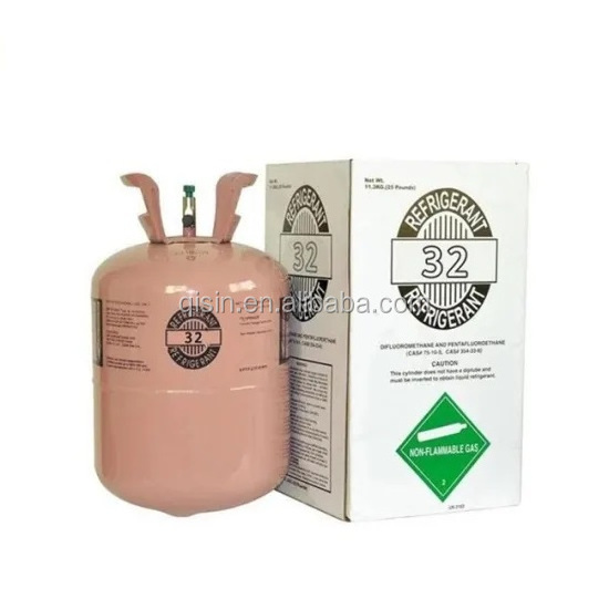 99.9% High Purity R410a Refrigerant Gas 11.3kg 25LB For Air Conditioning