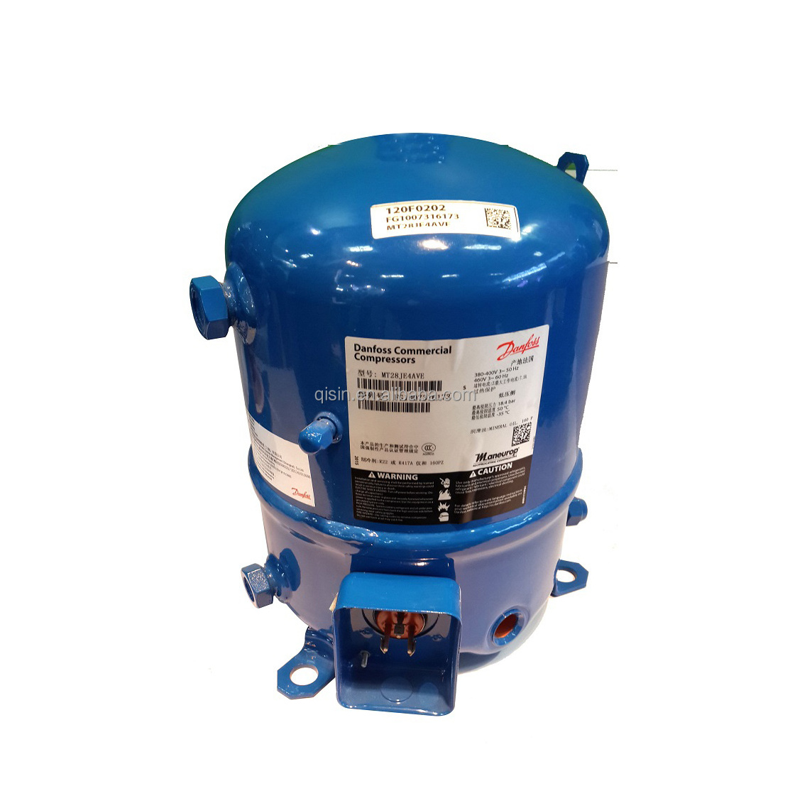 Danfos MT64HM3DVE Compressor Used For Air Energy Heat Pump 5HP Stock Refrigeration Piston Compressor Ac Compressor