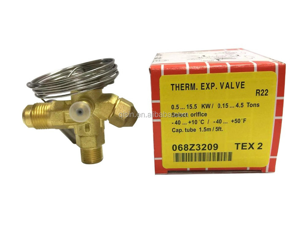 Expansion Valves TEX2 for R22 0.5~5.5kw 0.15~4.5 Ton Air Conditioner