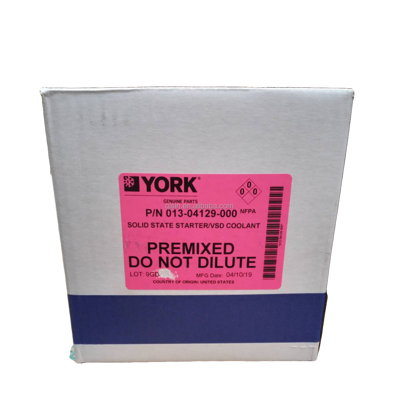 York Propylene Gylcol HVAC Refrigeration Compressor Spare Parts 013-03344-000 5Gal York Propylene Gylcol