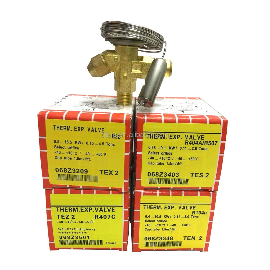 Expansion Valves TEX2 for R22 0.5~5.5kw 0.15~4.5 Ton Air Conditioner