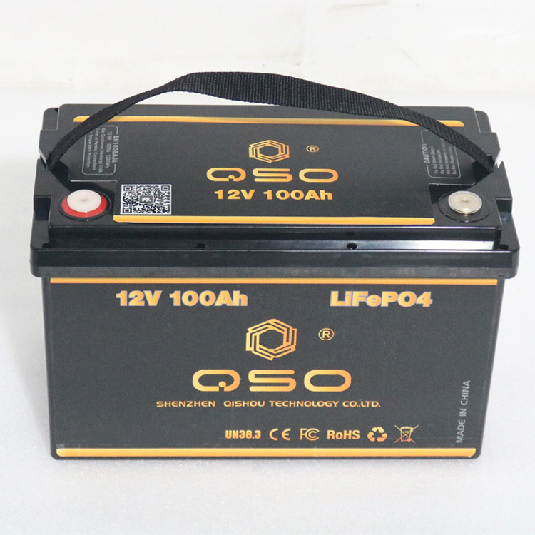 12V100Ah Bateria De Litio 12 Volt 100 Ah Lithium Ion Batteries 12V 100Ah Lifepo4 Battery Pack For Off Grid Energy Storage System