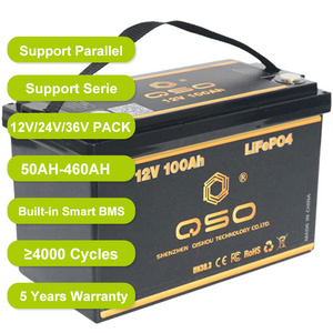 12V100Ah Bateria De Litio 12 Volt 100 Ah Lithium Ion Batteries 12V 100Ah Lifepo4 Battery Pack For Off Grid Energy Storage System