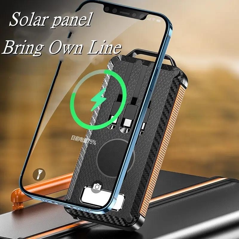 Quick Selling High Capacity Solar Charger 10000 Mah Power Station Portable 20000 Mah Solar Panel Power Bank