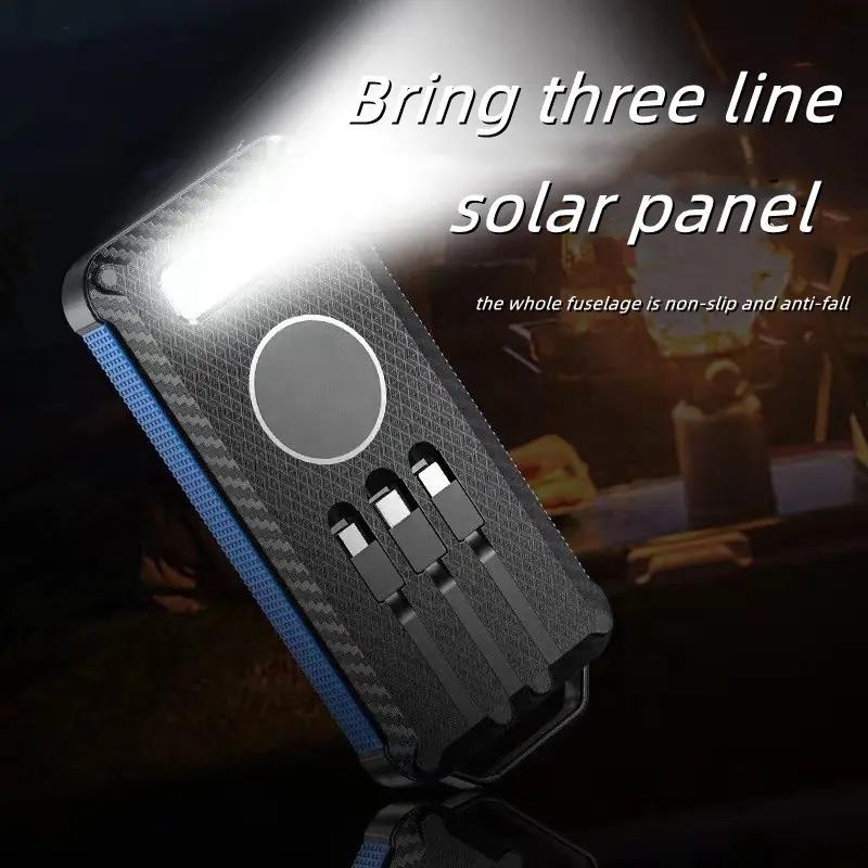 Quick Selling High Capacity Solar Charger 10000 Mah Power Station Portable 20000 Mah Solar Panel Power Bank