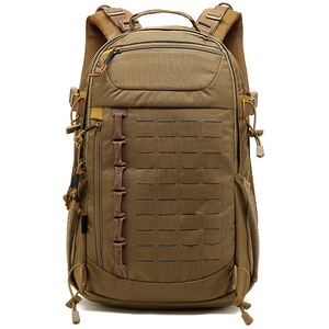 GAG 30L backpack in coyote brown 500D cordura nylon camping outdoor backpack with laser cut molle for tactical backpack