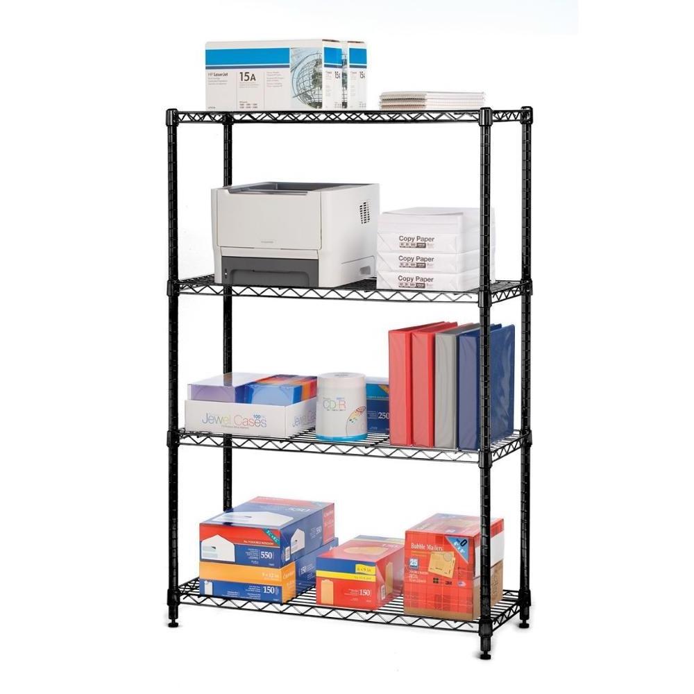 NSF Certificated Storage Wire Shelving Rack Wire Shelves Four Tier Epoxy wire shelf