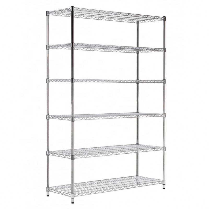 NSF&ISO Factory Certificated Wire Shelving Rack With Wheels shelf kitchen storage rack