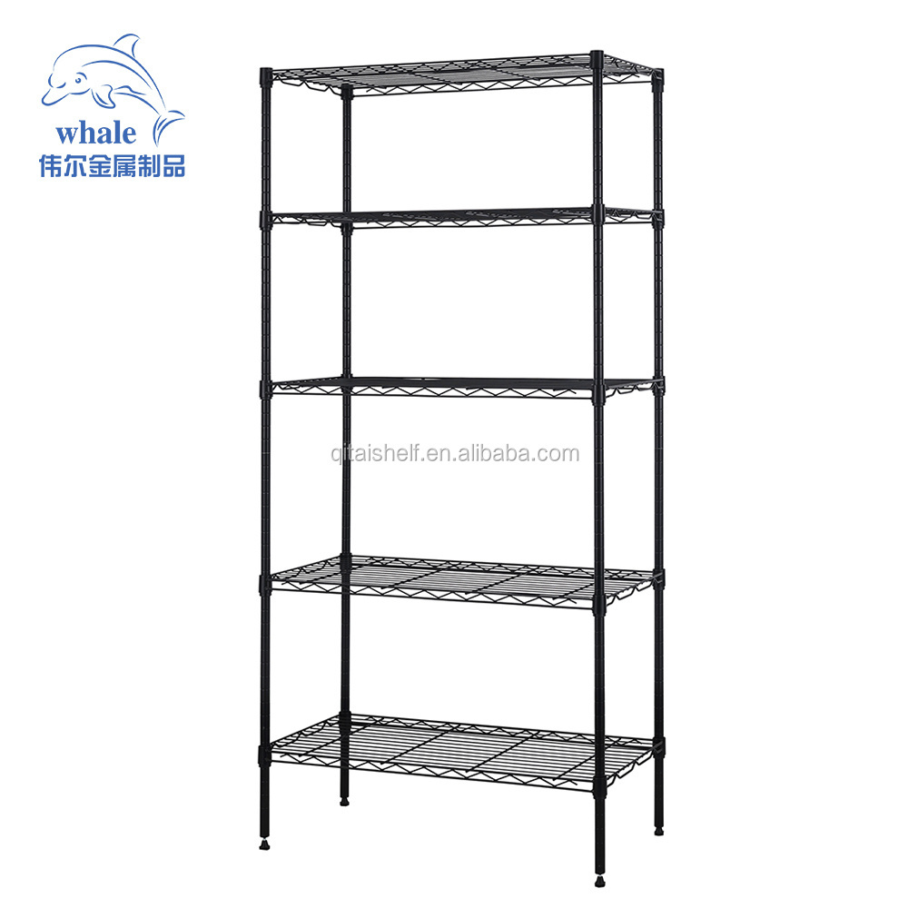 NSF Certificated 5 Tiers High Quality Wholesale Wire Shelving wire shelf unit