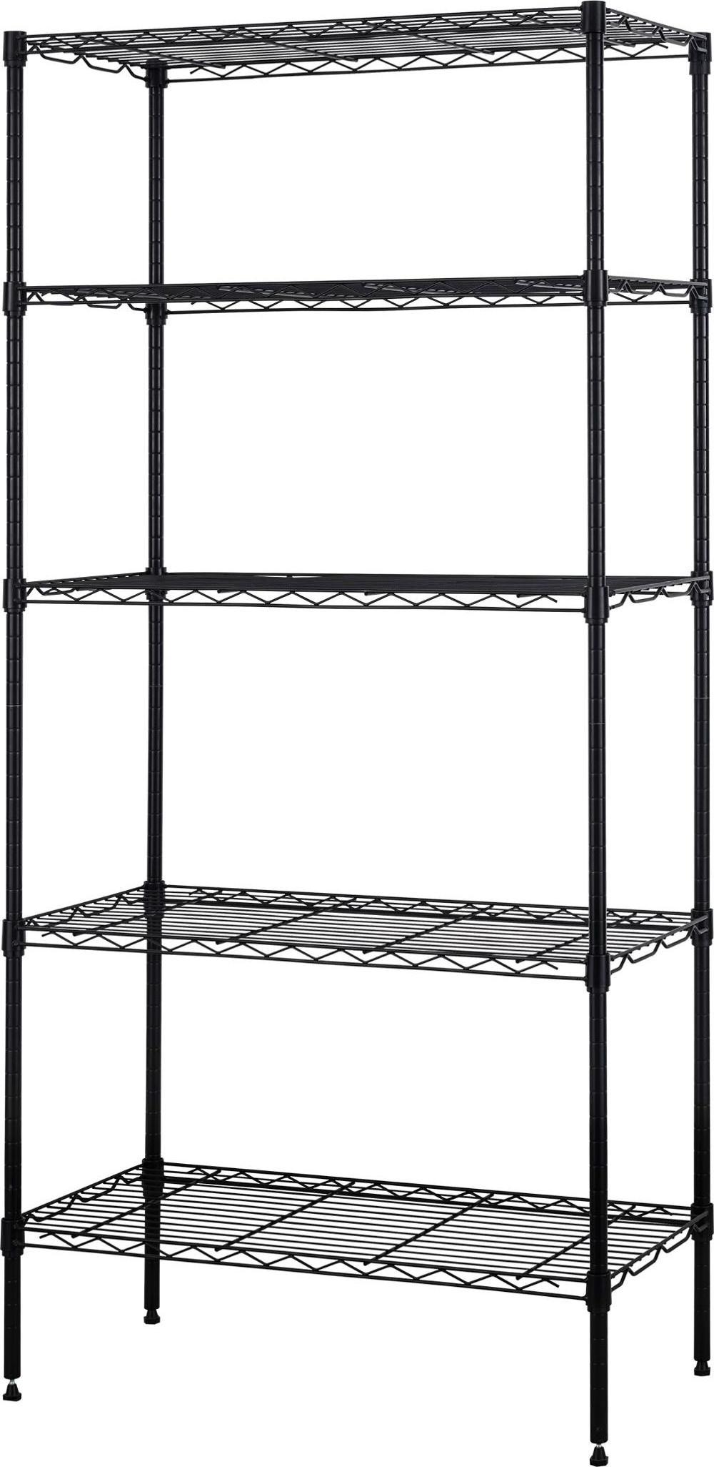 NSF Certificated ISO Approved Epoxy Coated Closet Wire Shelving