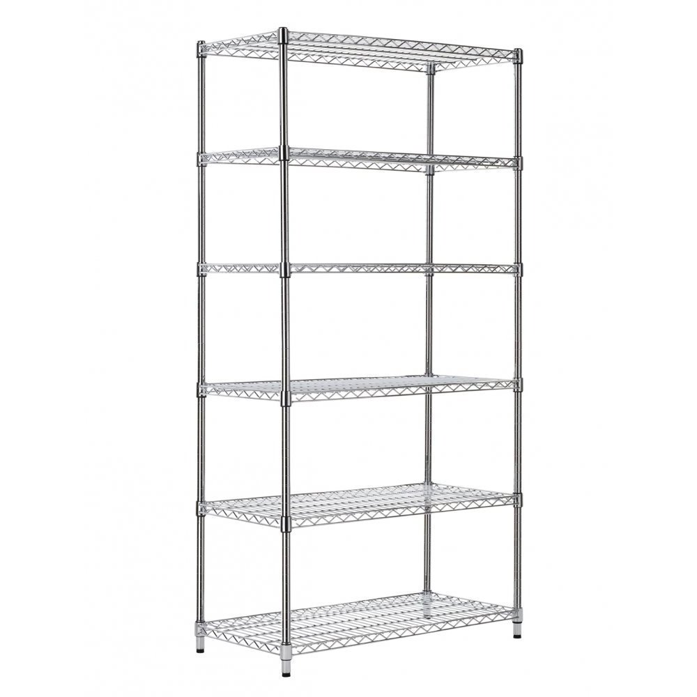 NSF Certificated ISO Approved Epoxy Coated Closet Wire Shelving