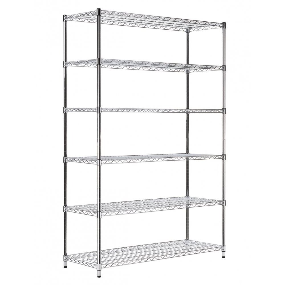 NSF Certificated ISO Approved Epoxy Coated Closet Wire Shelving