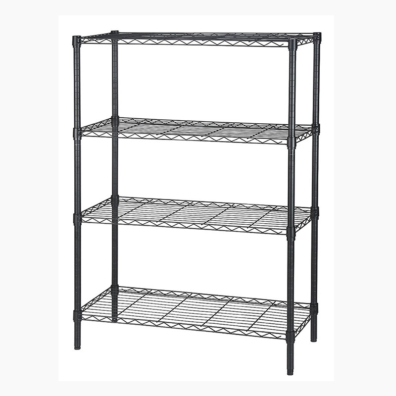 NSF Certificated Storage Wire Shelving Rack Wire Shelves Four Tier Epoxy wire shelf