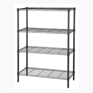 NSF Certificated Storage Wire Shelving Rack Wire Shelves Four Tier Epoxy wire shelf