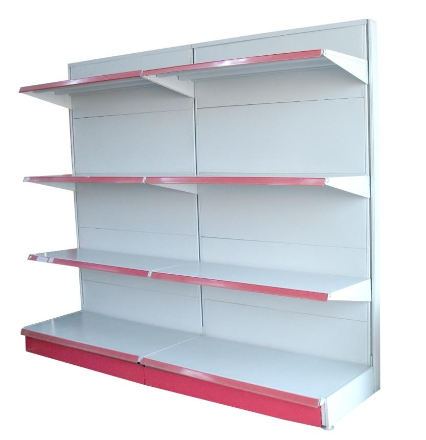 Supermarket Wire Mesh Shelf  Gondola Grocery Store Display Shelf