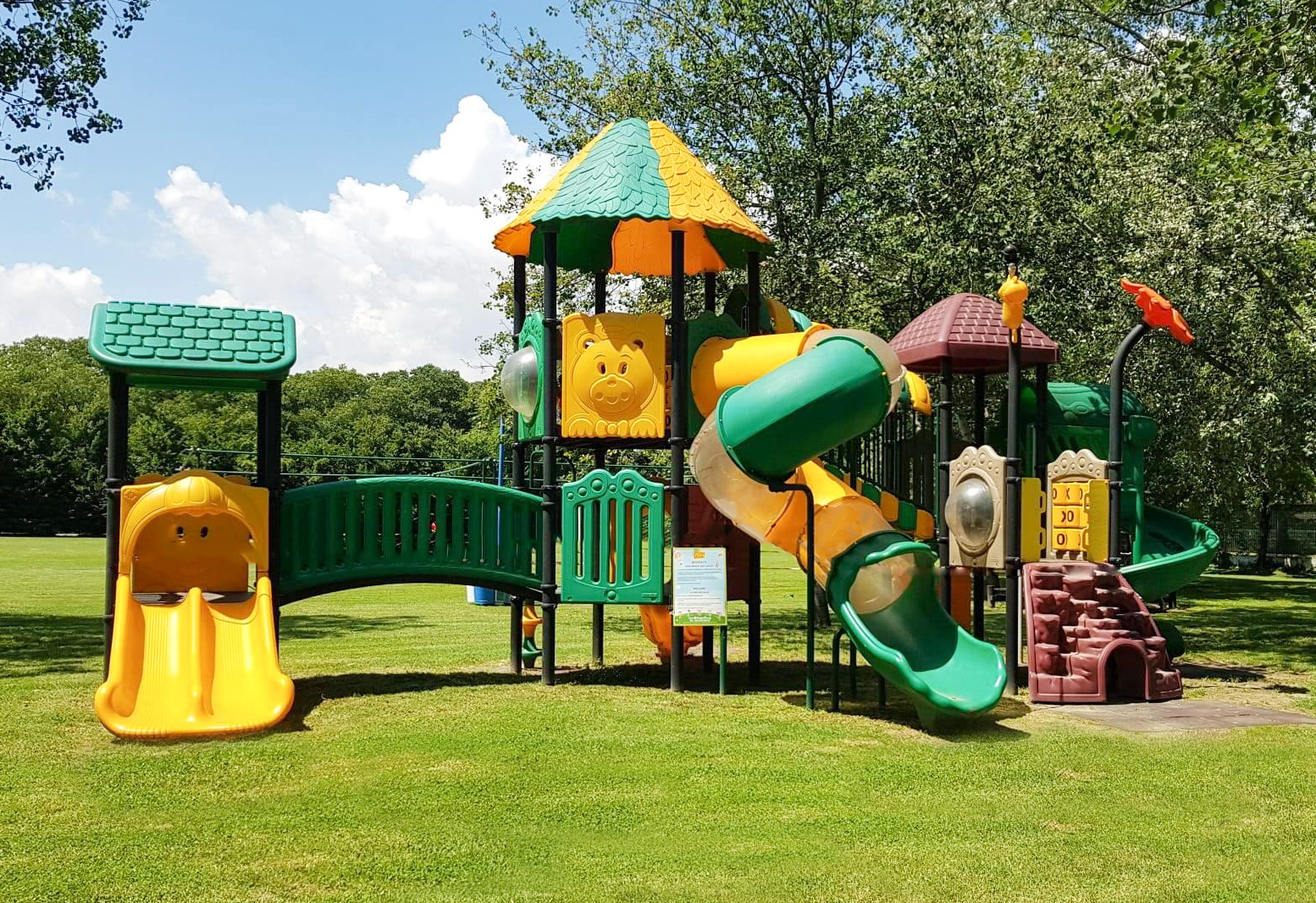 Commercial playground used kids school Outdoor playground equipment for sale