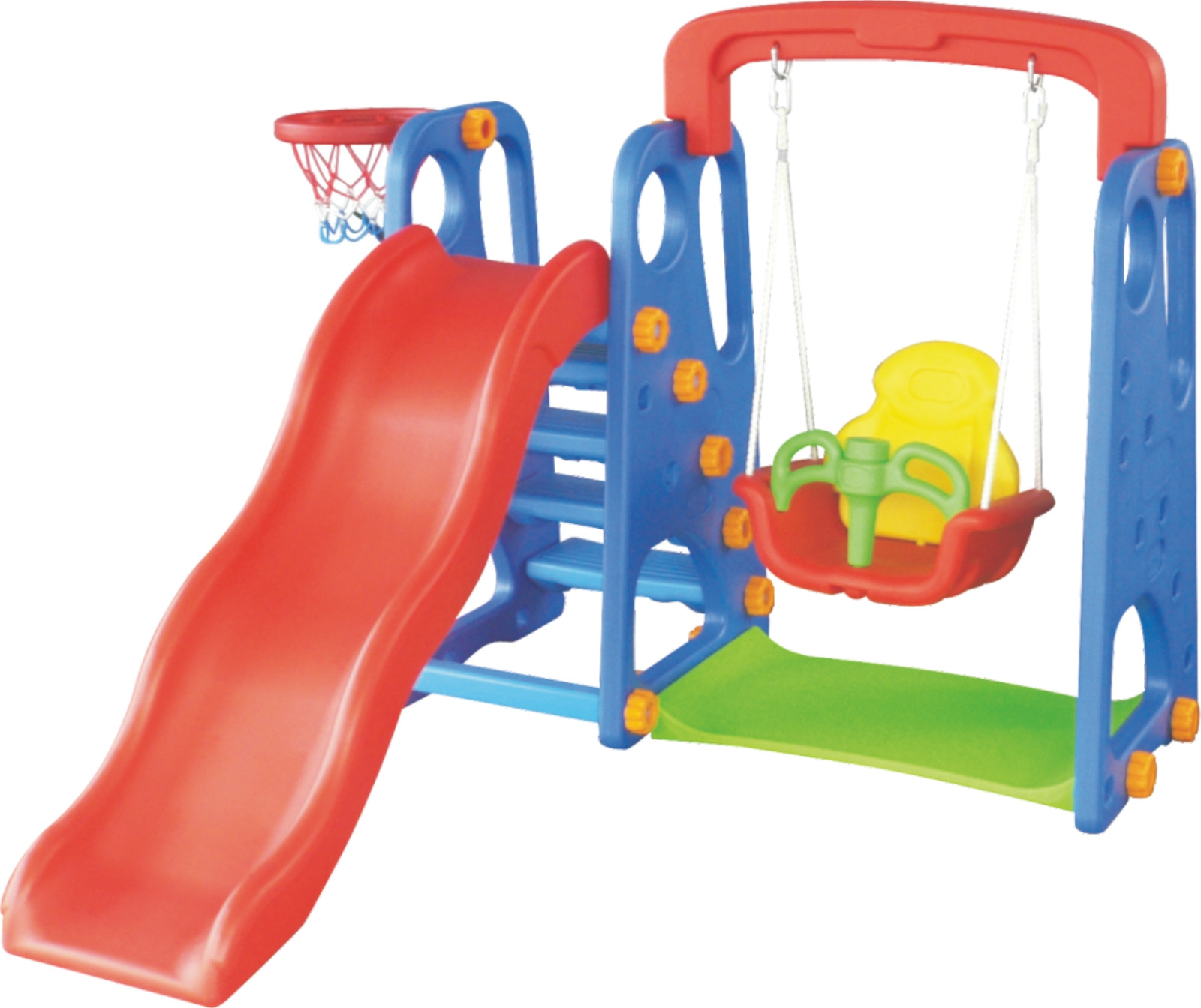 Wholesale china plastic kindergarten kids outdoor swing set