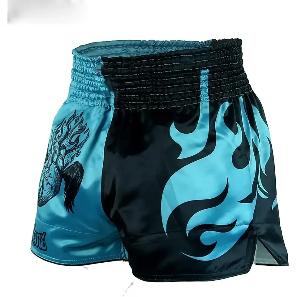 Wholesale Muay Thai Boxing Shorts Kickboxing Fight Tiger Muay Thai Shorts Custom Breathable Boxing Trunks Man Woman Shorts