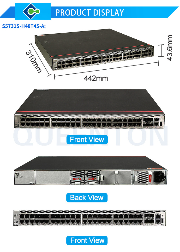 FTTH Network Switch S5731S-H48T4S-A Enterprise Core Aggregation Access Layer 48 Ports s5731-s48s4x s5731-s48t4x