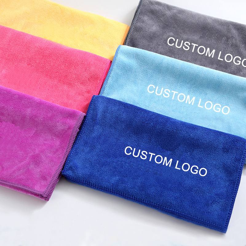 Custom Logo Print Personalized Microfiber Custom Rally Microfiber Gym Toalla Deportiva Serviette De Sport Towel