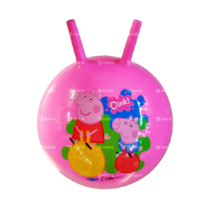 Eco-friendly Kids Playing Jumping Hopper Ball Toy Bouncy Ball With Handles