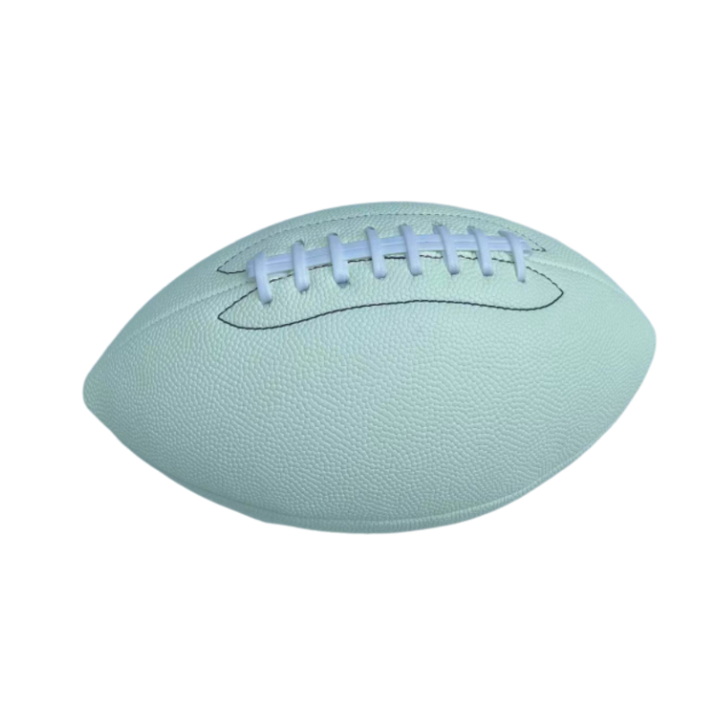 New design custom logo  glow in the dark Glowing Rugby American Football ball