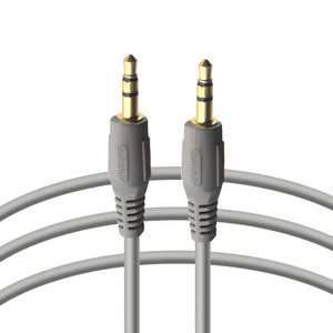 High quality 3.5 male to male  audio Aux AV Jack Cable 3.5mm audio cable audio speaker cable