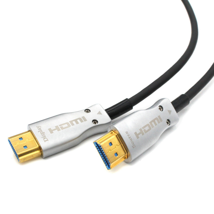 High Speed AOC HDMI 2.0 Fiber Optic Cable  Supports 4K@60Hz ARC HDCP 4K Fiber Optic HDMI Cable 10M 20M 30M 50M 100M