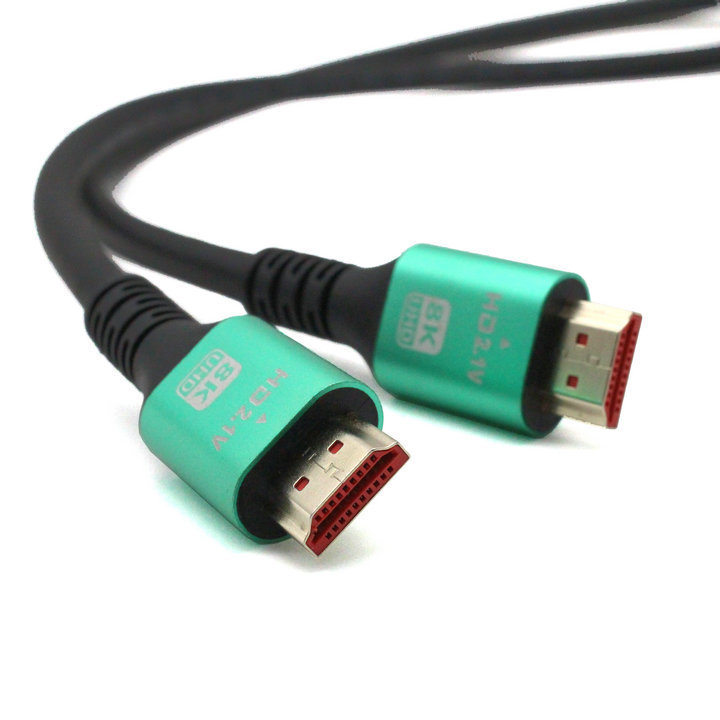 Customized logo 8K 60hz HDMI Cable 4K 120Hz UHD HDMI 2.1 Cable Cord Male to Male for Laptop Monitor Fire TV