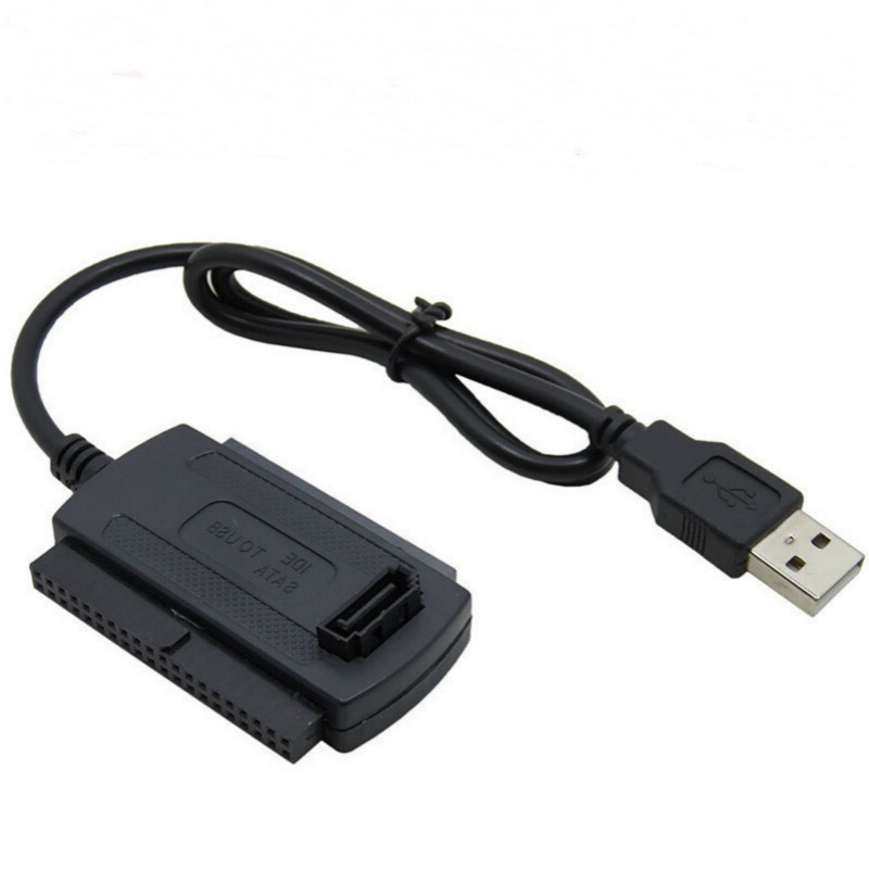 3 In 1 USB 2.0 Ide Sata   Usb 2.0 To Ide Sata Adapter Cable for Hard disks/CD-ROM