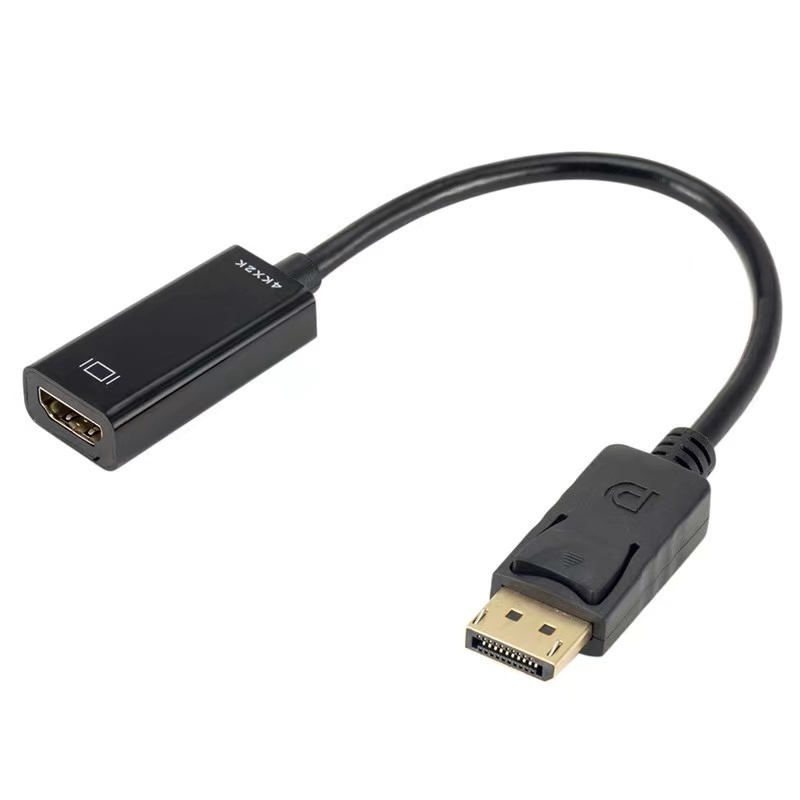 Adapter Support DP to HDMI Male to Female for HP/DELL Laptop Display Port to 1080P HDMI Support Cable Converter