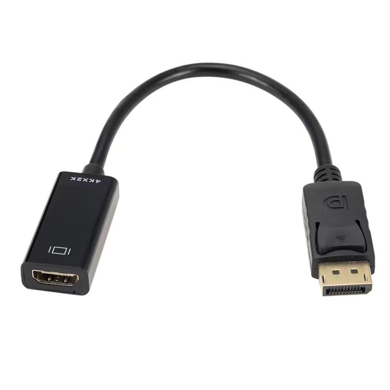 Adapter Support DP to HDMI Male to Female for HP/DELL Laptop Display Port to 1080P HDMI Support Cable Converter