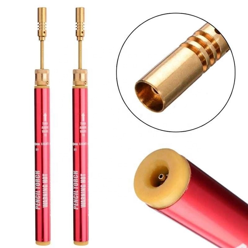 Mini Gas Blow Torch Gun Soldering Iron Cordless Welding Soldering Pen Burner Butane Blow Torch Solder Iron Welding Pen Burner