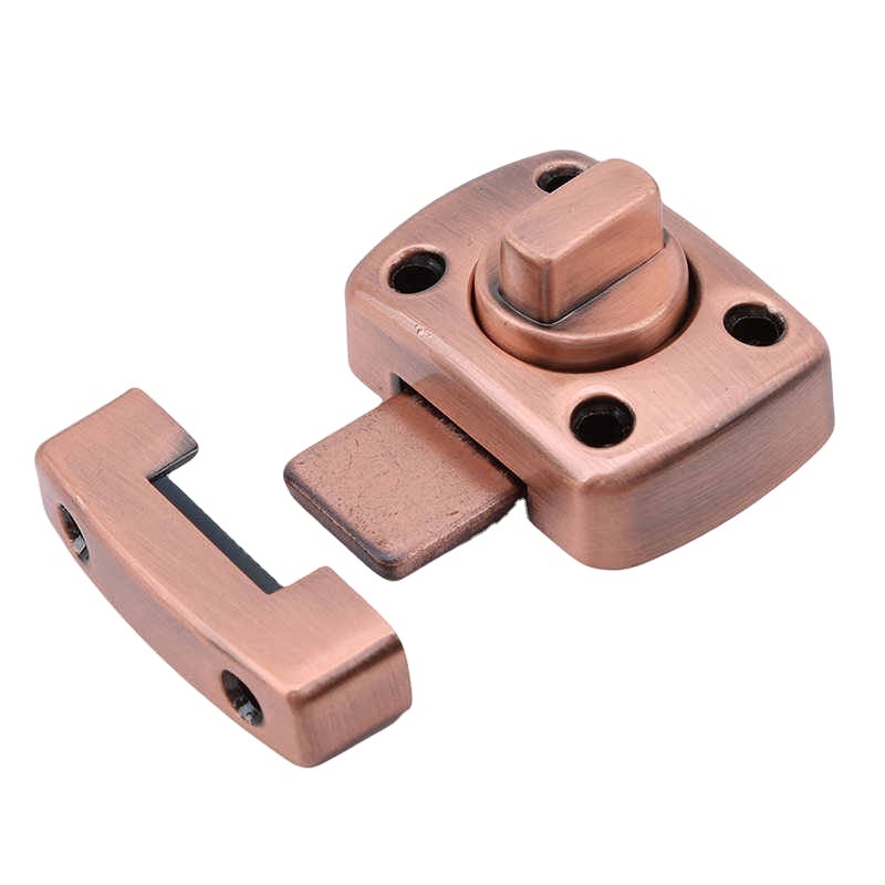 Hot Stainless Steel Door Security Chain Guard Fastener Door Latch Lock For Home Safety Bathroom Door Lock Screw Home Decoration