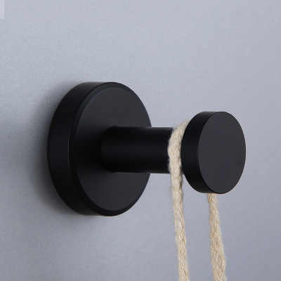 Modern Robe Hook Chrome Bathroom Towel Hooks Solid Brass Coat Hooks Towel Holder