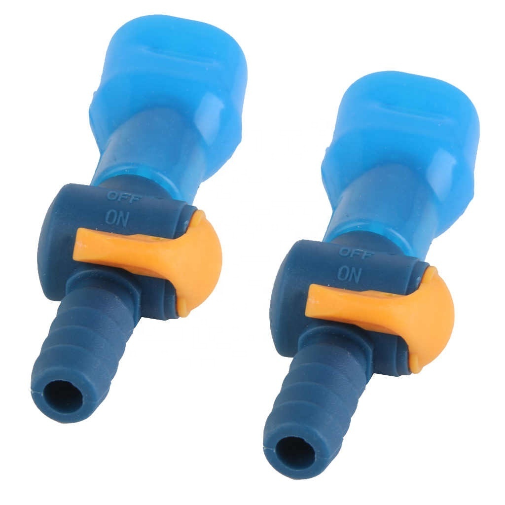 2 Pieces Replacealbe Water Bladder Bag Hydration Pack Bite Valve Piping Nozzle for Outdoor Cycle Sports Backpacking Camping