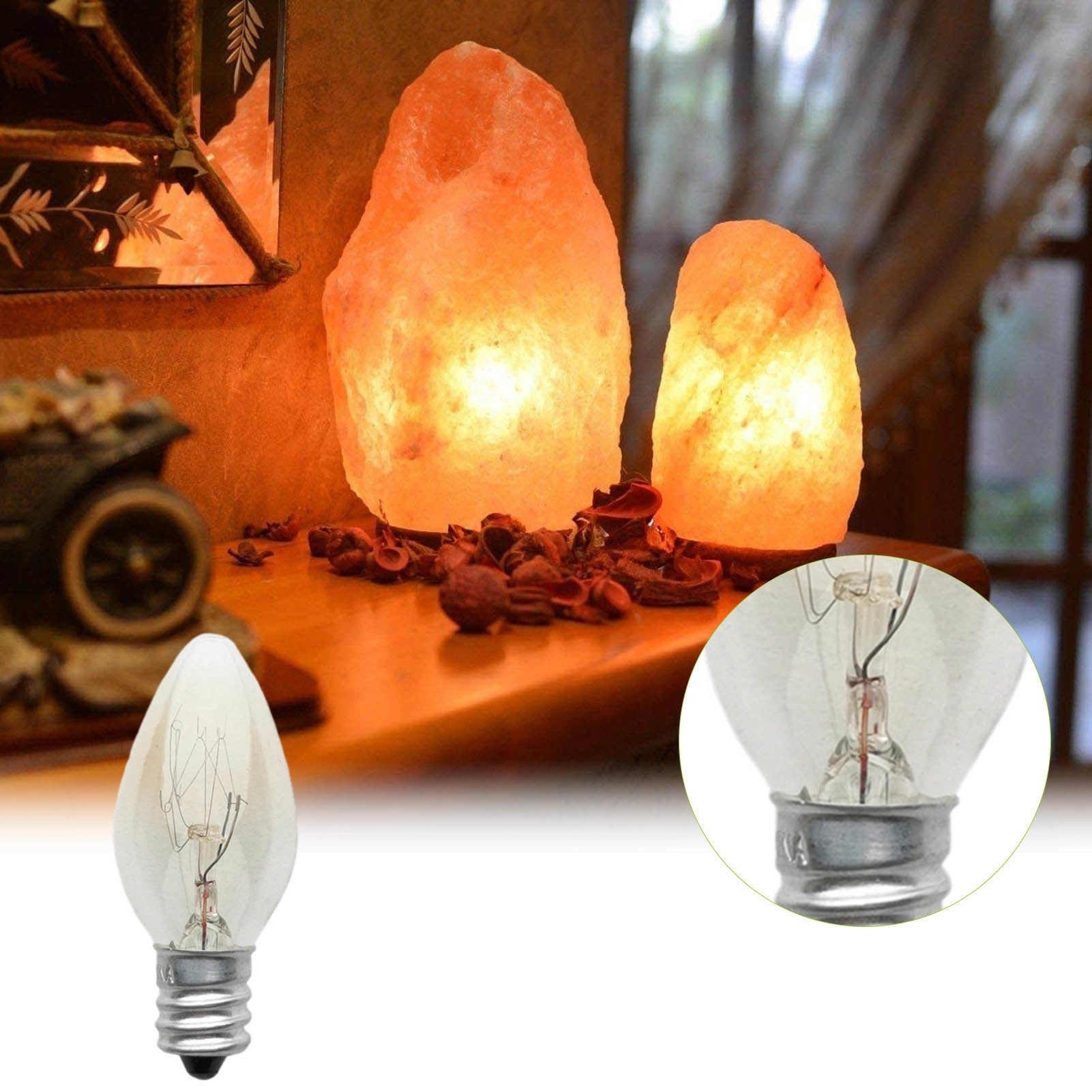 5w Light bulb e12 night light bulb salt lamp Replace bulb for bathroom mirror light living room cabinet 110v