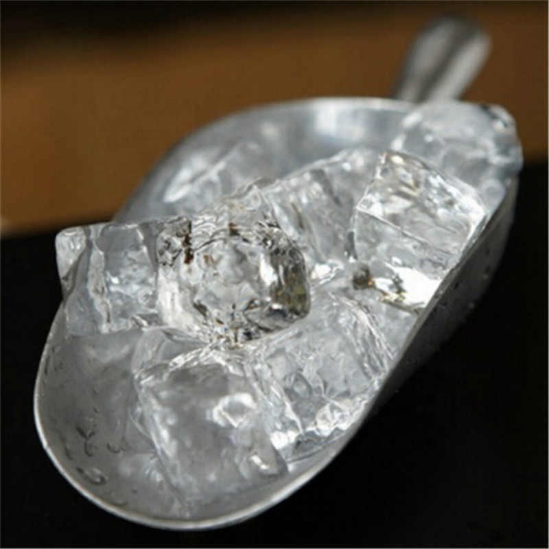 1Pc Stainless Steel 60/120/240 oz Ice Shovel Food Flour Candy Scoop Ice Cream Spoon Bar Commercial Kitchen Tools Sh