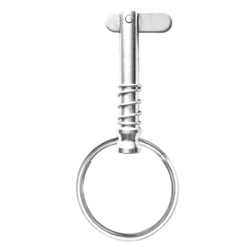 Stainless Steel 316 Quick Release Pin with ring for Boat Bimini Top Deck Hinge Marine Hardware