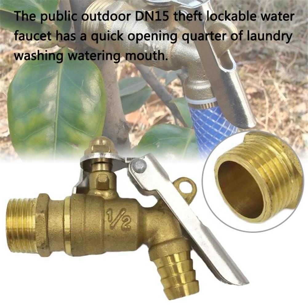 Outdoor Brass Faucet 1/2