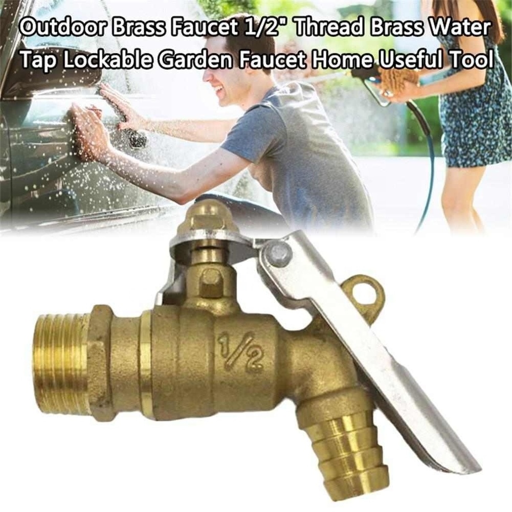 Outdoor Brass Faucet 1/2