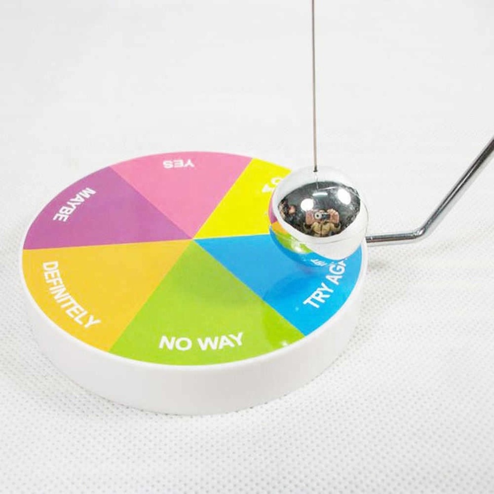 Creative Magnetic Decision Maker Ball Swing Pendulum Toy Office Desk Decoration