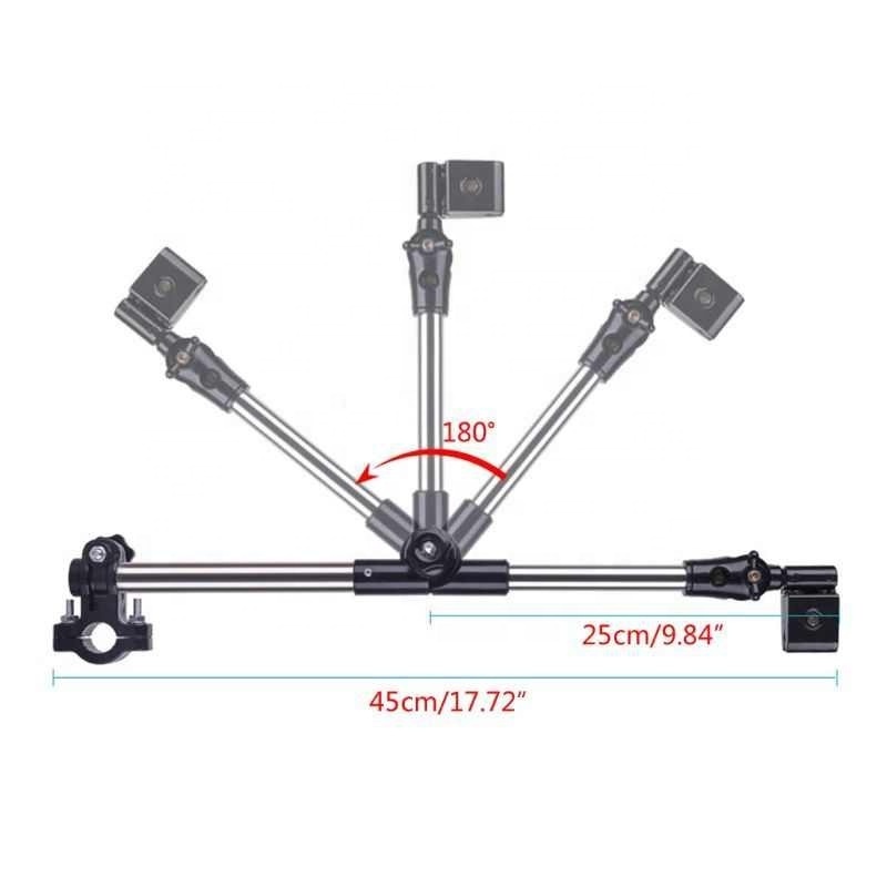 Adjustable Mount Stand Baby Stroller Accessories Baby Stroller Umbrella Holder Multiused Wheelchair Parasol Shelf Bike Connector