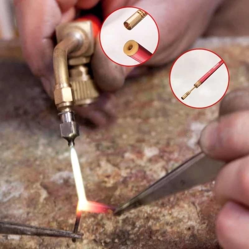 Mini Gas Blow Torch Gun Soldering Iron Cordless Welding Soldering Pen Burner Butane Blow Torch Solder Iron Welding Pen Burner