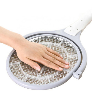 Summer Cordless Battery Power Electric Fly Mosquito Swatter Bug Zapper Racket Insects Killer Home Bug Zappers