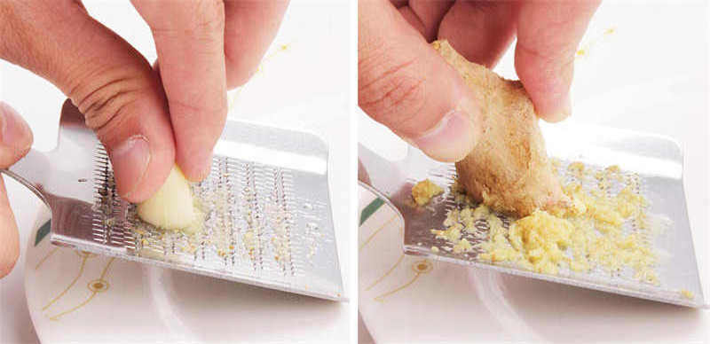 New Vegetable Stainless Steel Ginger Garlic Mashed Crushed Grater Mill Mud Grinding Graters kitchen tools cheese chopper cutter