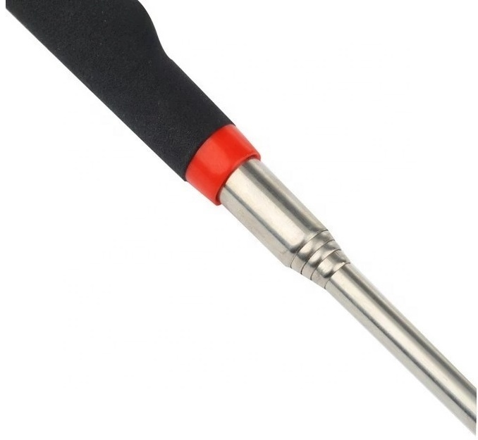 Mini Real Stick Neodymium Imanes LED Pick Up Tool Telescopic Magnetic Magnet Tool for Picking Up Nuts and Bolts