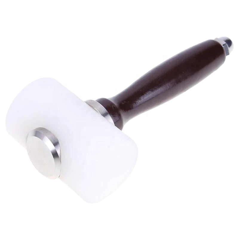 Leather Carving Hammer Printing Tool 3 Types DIY Craft Cowhide Punch Cutting  Nylon Hammer Tool Kit With Wood Handle 2021