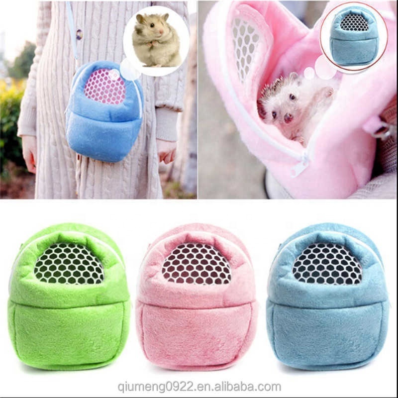 Portable Small Animals Carrier Warm Sleeping Breathable Travel Hanging Bag Pets Rat Hamster Hedgehog Chinchilla Ferret Product